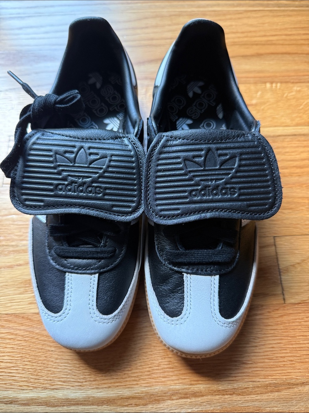adidas women's Samba Black and White Sneakers
